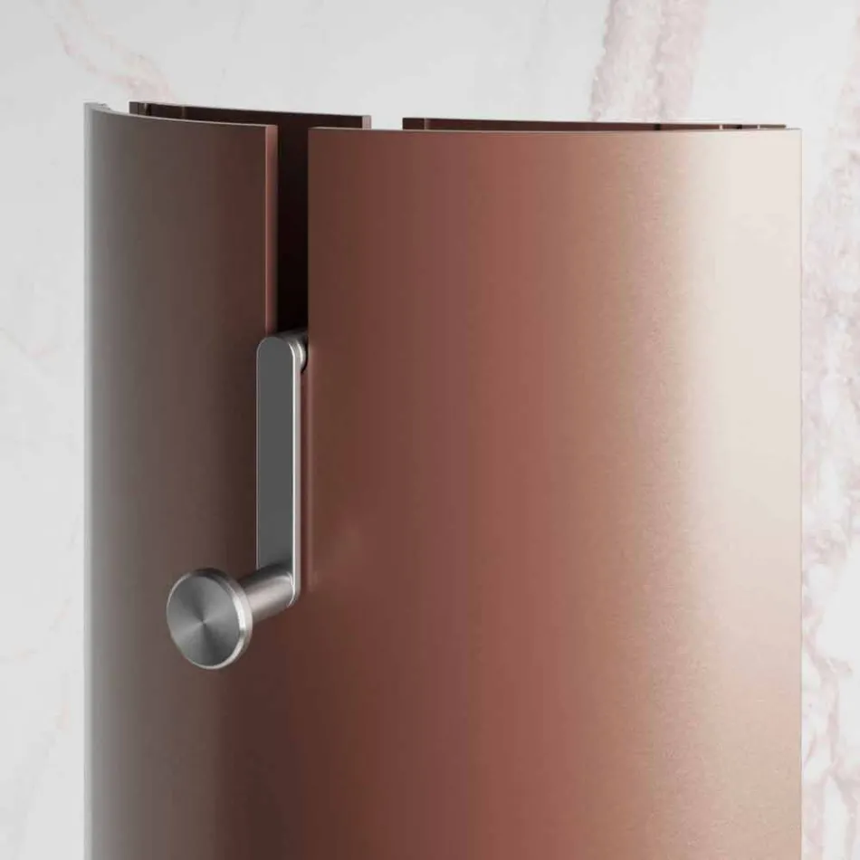 Elektryczny grzejnik podłogowy z pojedynczą lub podwójną diodą o mocy 500 W - Stilus Viadurini