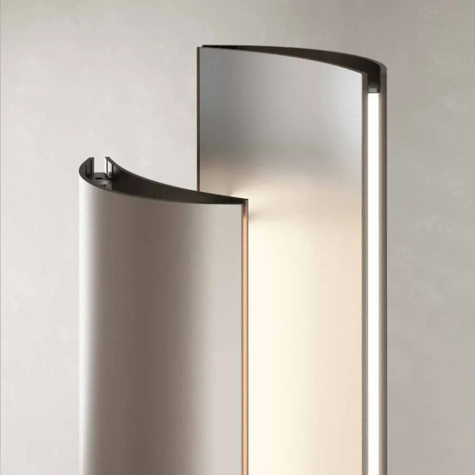 Elektryczny grzejnik podłogowy z pojedynczą lub podwójną diodą o mocy 500 W - Stilus Viadurini