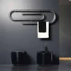 Termoarredo hydrauliczny konstrukcja zszywek chromowany przez Scirocco H Viadurini