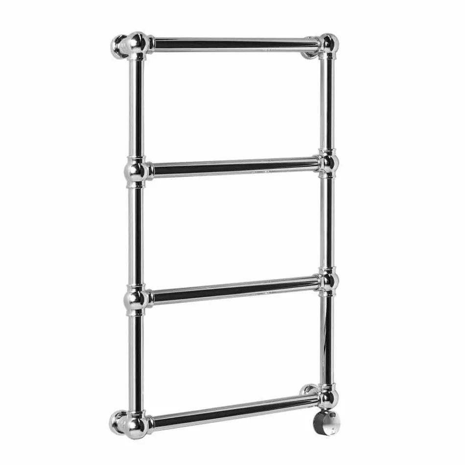 Elektryczny grzejnik modułowy z chromowanego lub złotego mosiądzu o mocy 200 W - Cezar Viadurini