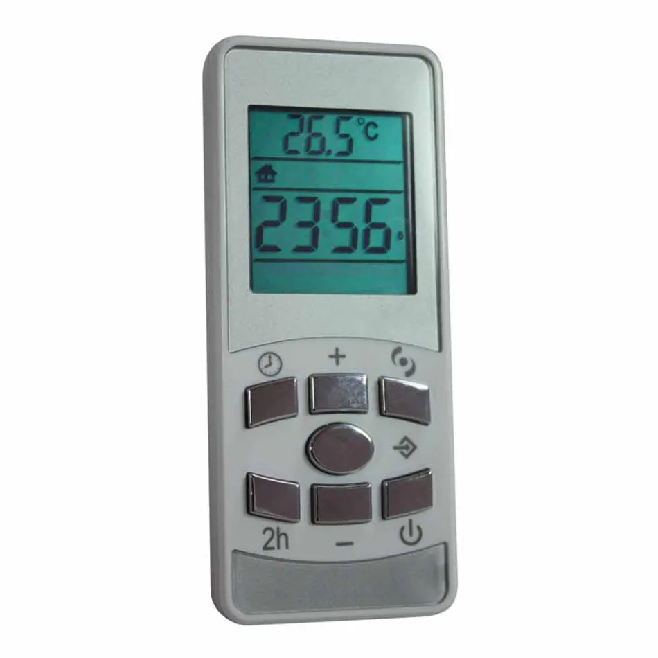 Wykonanie elektryczne Termoarredo lustro się 1500watt Jonny&#39;ego Viadurini