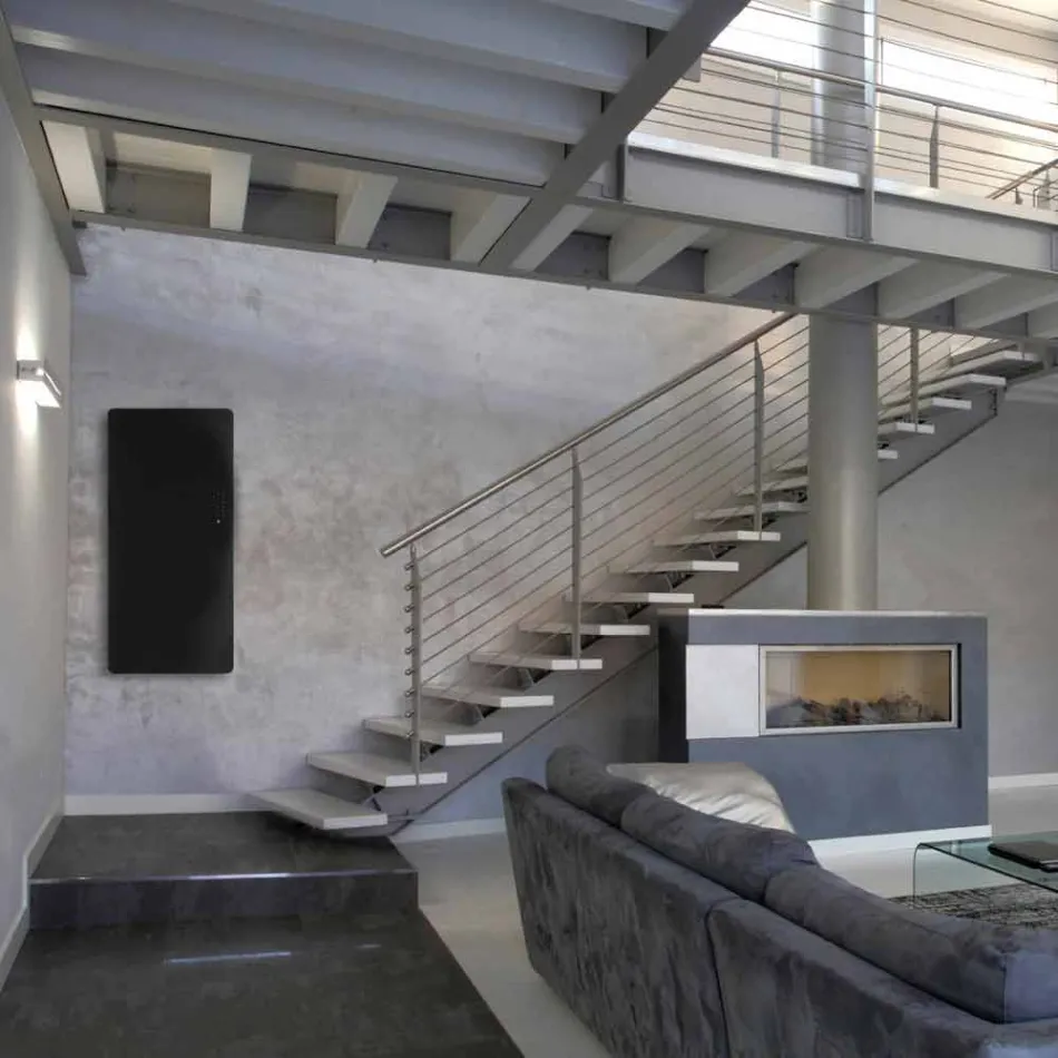 Wykonanie elektryczne Termoarredo w Jonny szkła hartowanego Viadurini