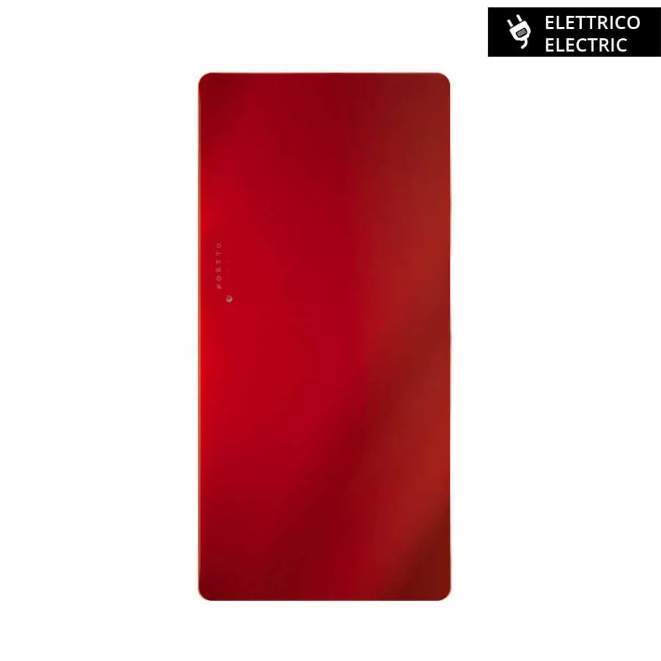 Wykonanie elektryczne Termoarredo w Jonny szkła hartowanego Viadurini