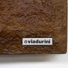 Grzejnik elektryczny z wykończeniem Corten w kolorze pudrowego włoskiego marmuru - Terraa Viadurini