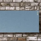 Grzejnik elektryczny do 1400W z włoskiego proszku marmurowego - Texturee Viadurini