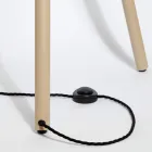 Wolnostojący stalowy grzejnik elektryczny z przełącznikiem nożnym - Tree Viadurini