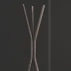 Wolnostojący stalowy grzejnik elektryczny z przełącznikiem nożnym - Tree Viadurini