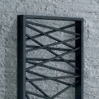 Elektryczne grzejniki ze stali, styl metropolita Mikado Scirocco H Viadurini