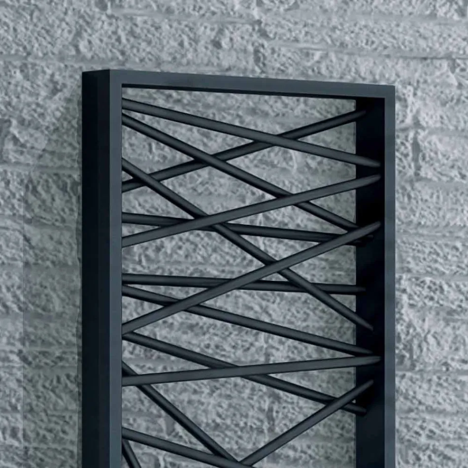 Elektryczne grzejniki ze stali, styl metropolita Mikado Scirocco H Viadurini