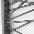 Elektryczne grzejniki ze stali, styl metropolita Mikado Scirocco H Viadurini