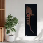 Grzejnik elektryczny z proszku marmurowego pochodzącego z recyklingu Wyprodukowano we Włoszech - Wenecja Viadurini