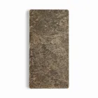 Elektryczny grzejnik ze szkła hartowanego z kamiennym wykończeniem Jonny Viadurini