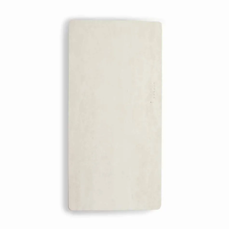 Elektryczny grzejnik ze szkła hartowanego z kamiennym wykończeniem Jonny Viadurini