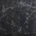 Elektryczny grzejnik ze szkła hartowanego z kamiennym wykończeniem Jonny Viadurini