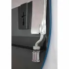 Elektryczny grzejnik ze szkła hartowanego z kamiennym wykończeniem Jonny Viadurini