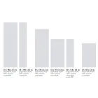 Konfigurowalny grzejnik elektryczny z proszku marmurowego Made in Italy - Lineep Viadurini