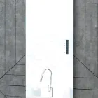 Grzejnik elektryczny wykonany ze szkła i aluminium Made in Italy - Glazura Viadurini