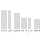 Grzejnik hybrydowy z włoskiego proszku marmurowego z termostatem - Structuree Viadurini