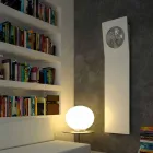 Hydraulicznego grzejnik konstrukcja z wentylatora przez Air Scirocco H Viadurini