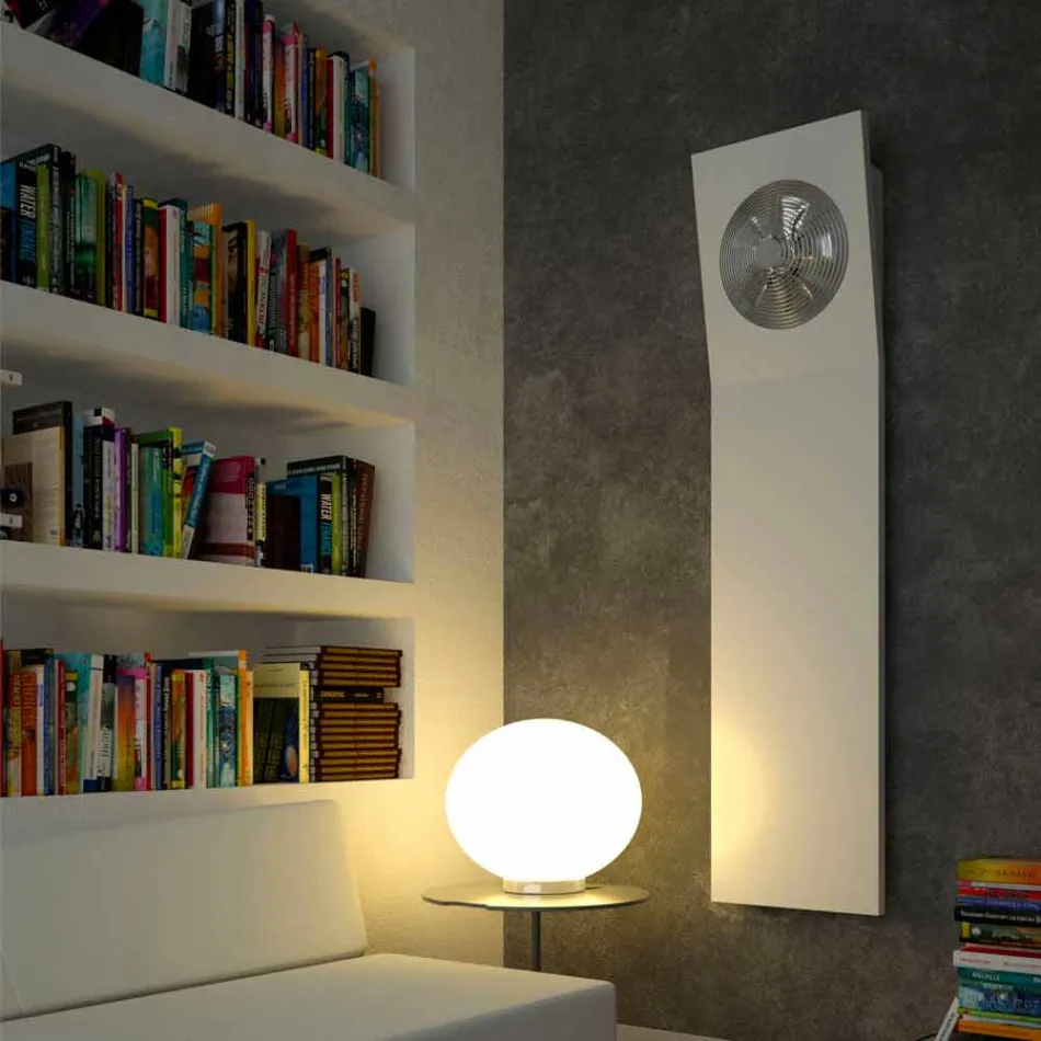 Hydraulicznego grzejnik konstrukcja z wentylatora przez Air Scirocco H Viadurini