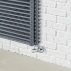 Chłodnica hydrauliczna ze stali z potrójną sekcją z elementami Made in Italy - Ciambella Viadurini