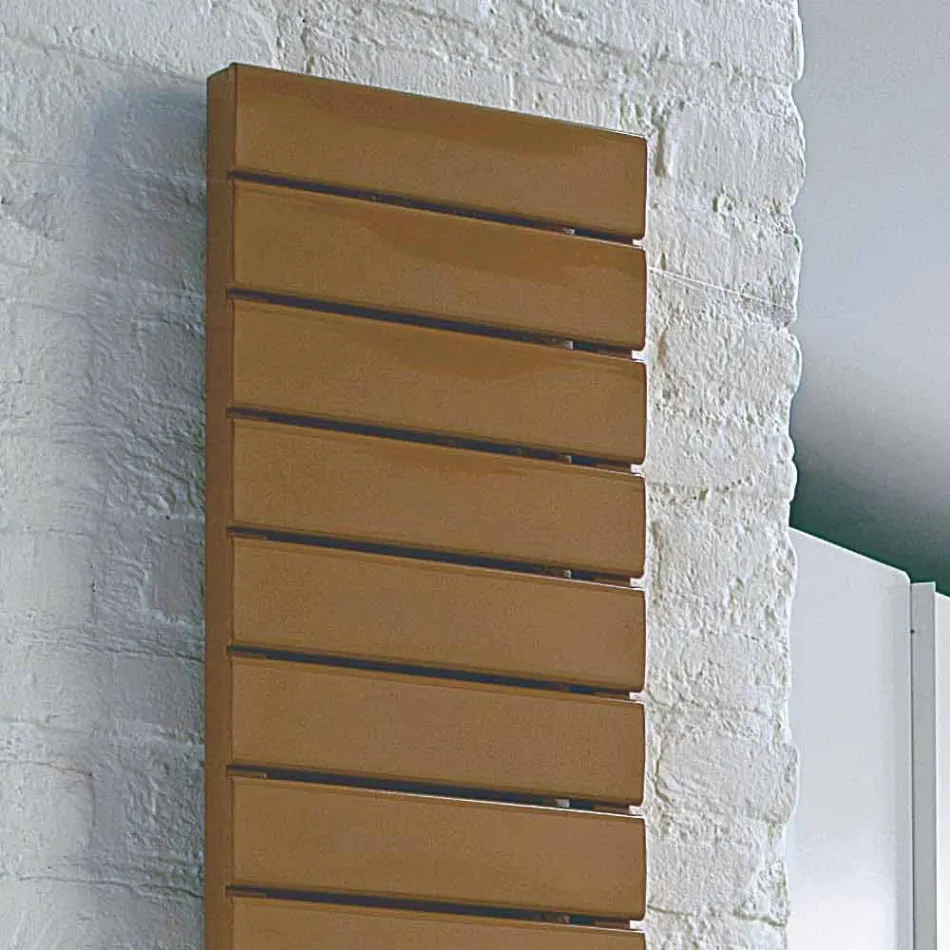 Stal hydrauliczny Termoarredo, półki dębowe, Utility Scirocco H Viadurini