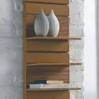 Stal hydrauliczny Termoarredo, półki dębowe, Utility Scirocco H Viadurini