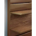 Stal hydrauliczny Termoarredo, półki dębowe, Utility Scirocco H Viadurini