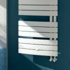 Grzejnik hydrauliczne w stal pomalowana na biało Sail Scirocco H Viadurini