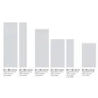 Grzejnik hydrauliczny z proszku włoskiego marmuru do 1200 W - Linie Viadurini