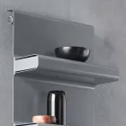 Pionowy elektryczny grzejnik łazienkowy do 1000 watów - Rebel Viadurini