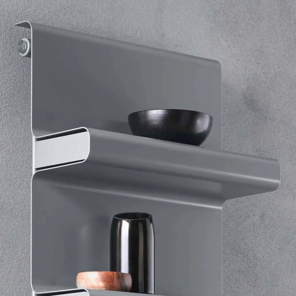 Wieszak na ręczniki do grzejników, konstrukcja pionowa Hydrauliczny do 719 watów - Rebel Viadurini