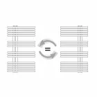 Nowoczesny, ścienny podgrzewacz do ręczników do 690 W - Peacock Viadurini