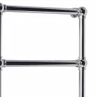 Elektryczny podgrzewacz do ręczników, chrom, mosiężny wzór 200 W - Caesar Viadurini