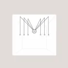 TOSCOT Apuan podstawa systemu rozeta 230v Wykonane w Toskanii Viadurini