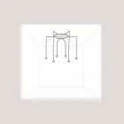 TOSCOT Apuan podstawa systemu rozeta 230v Wykonane w Toskanii Viadurini