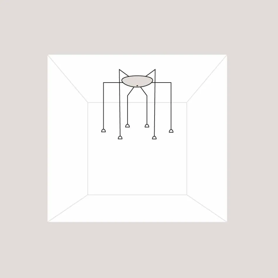 TOSCOT Apuan podstawa systemu rozeta 230v Wykonane w Toskanii Viadurini