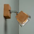 Toscot Piastra lampka ścienna regulowane światło Viadurini