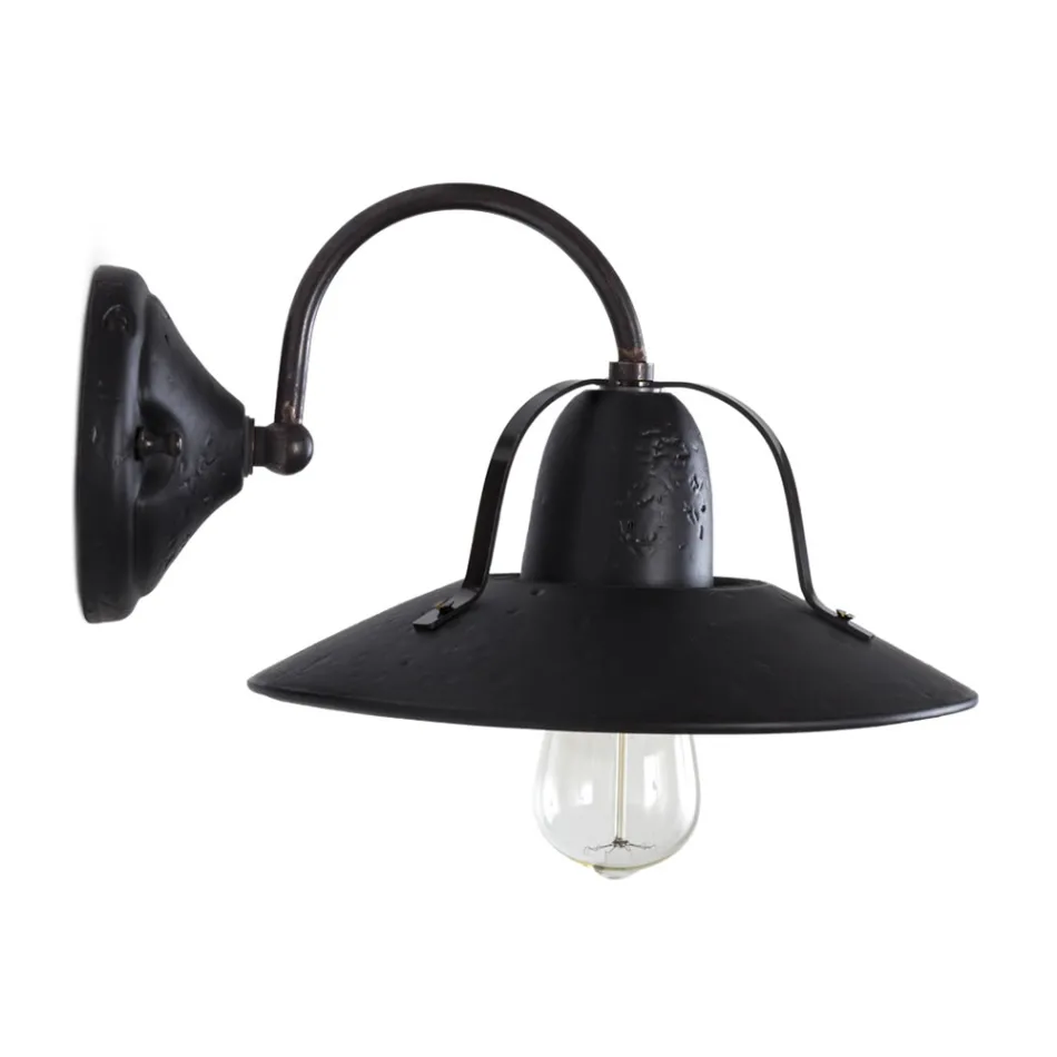 Toscot Asiago lampa ścienna z ramieniem produkowana w Toskanii Viadurini