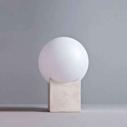 Zewnętrzny słup oświetleniowy Toscot Atlante z terakoty wyprodukowany w Toskanii Viadurini