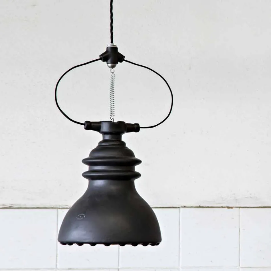 TOSCOT battersea lampa zawiesina ceramiczna konstrukcja Viadurini