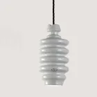 TOSCOT battersea lampa biała zawiesina ceramiczna Viadurini