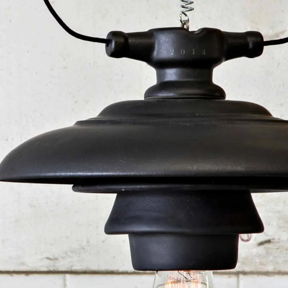 TOSCOT battersea lampa wisząca ceramiczna konstrukcja Viadurini