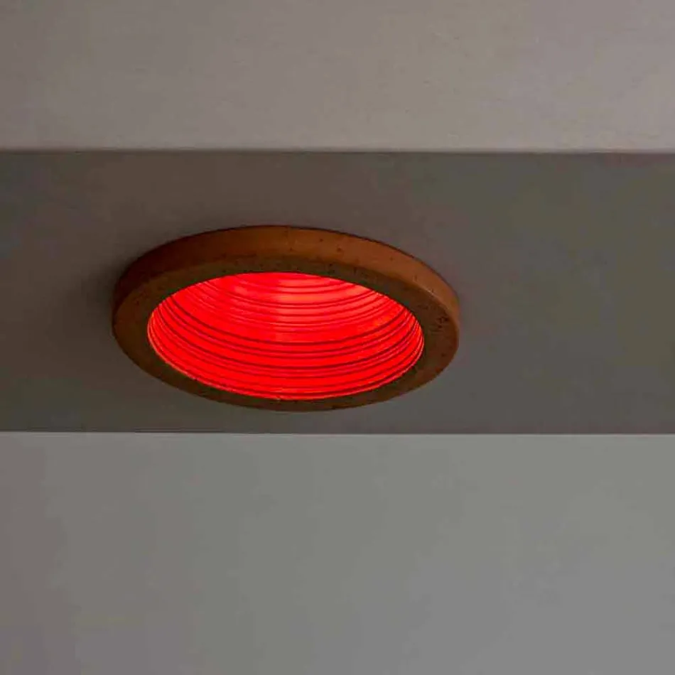 TOSCOT Kras latarnia zbudowana O23 cm wykonany w Toskanii Viadurini