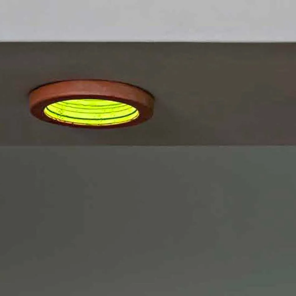 TOSCOT Kras latarnia zbudowana O23 cm wykonany w Toskanii Viadurini