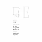 Toscot Lido aplikacja zewnętrzna / architektura wnętrz wykonana we Włoszech Viadurini