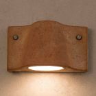 Lampa ścienna wewnętrzna / zewnętrzna z terakoty Toscot Lido wyprodukowana we Włoszech Viadurini