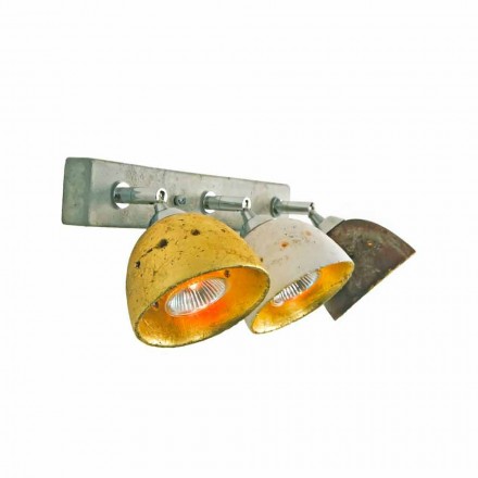 TOSCOT Noceto reglette 3 kierunkowe światła wykonane w Toskanii Viadurini