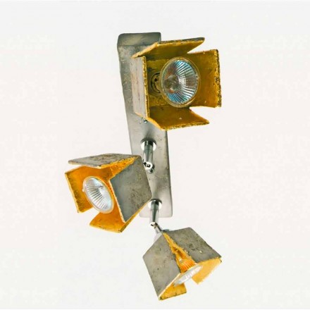 TOSCOT płyta reglette 3 kierunkowe oświetlenie wykonane w Toskanii Viadurini