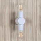 Ruch TOSCOT światła ściany z zasadą metalu wytworzonego w Toskanii Viadurini